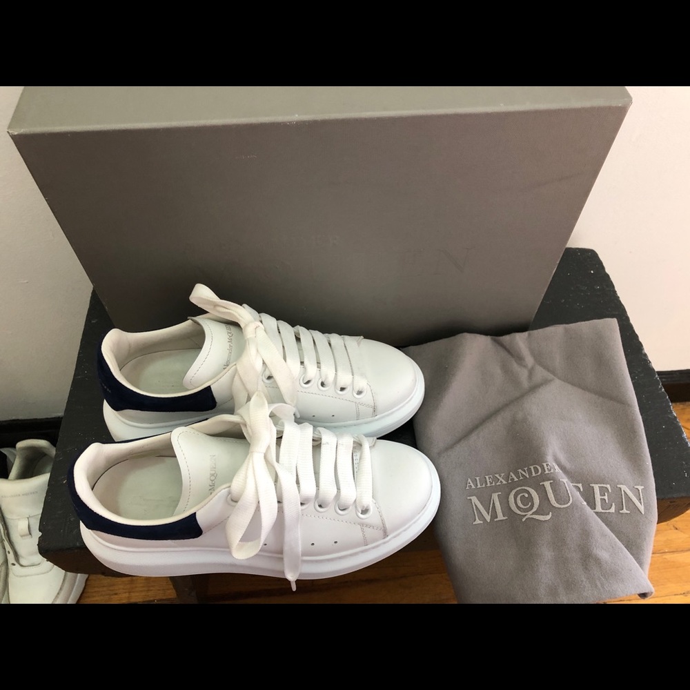 Alexander McQueen white sneakers